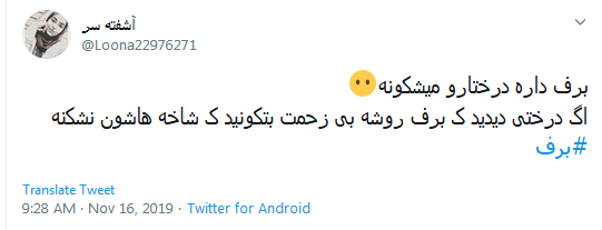 ذوقزدگی کاربران از اولین برف پاییزی + تصاویر ذوقزدگی کاربران از اولین برف پاییزی + تصاویر