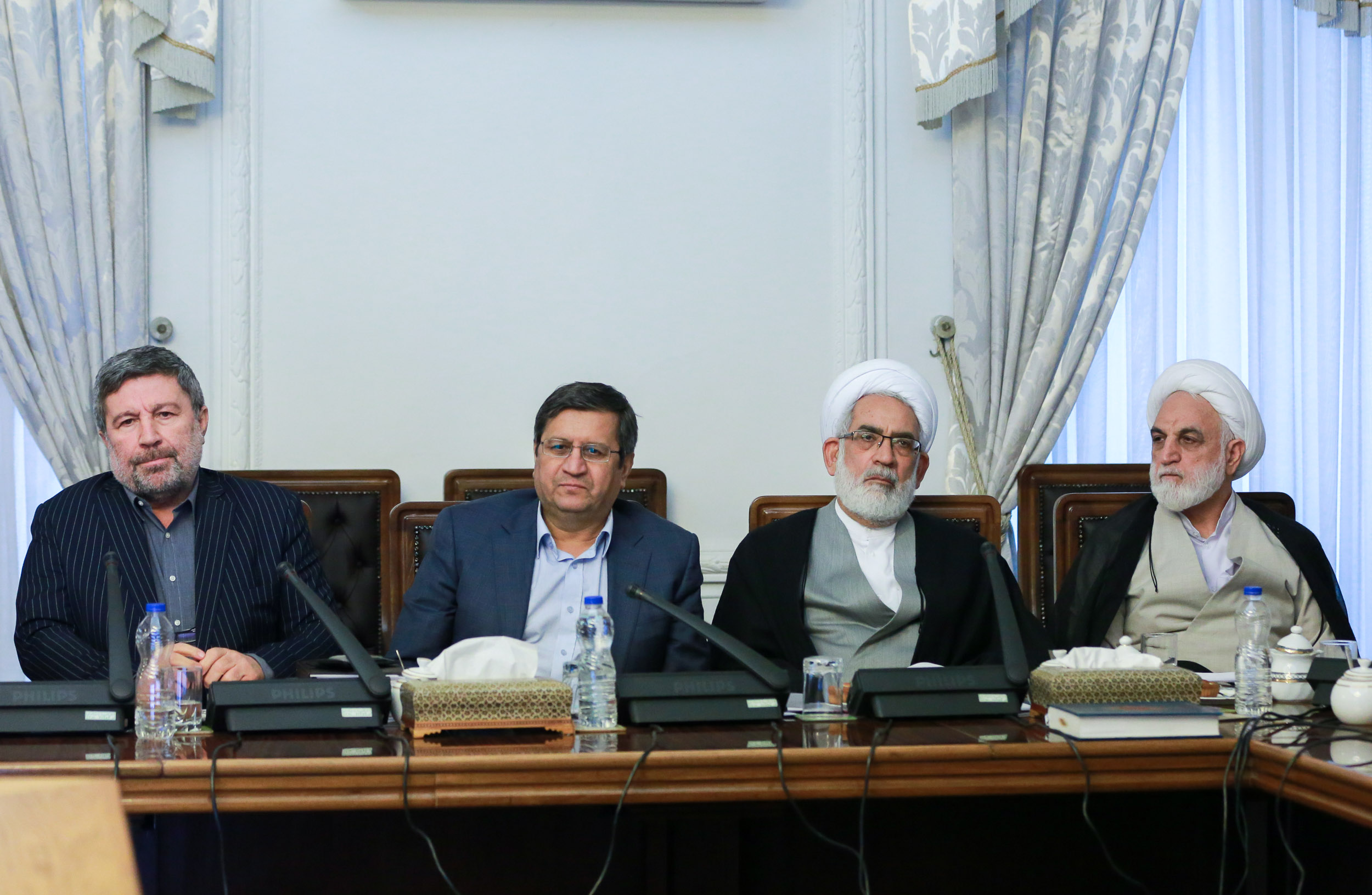 جلسه شورای&zwnj;عالی هماهنگی اقتصادی با حضور سران قوا + تصاویر