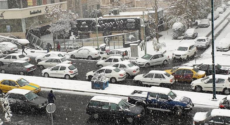 وضعیت ترافیکی خیابان‌های شمال تهران