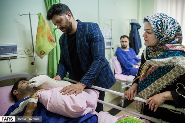 بلایی که اشرار بر سر مدافعان وطن آوردند + تصاویر