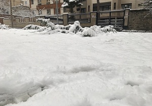 لباس سفید بر تن شهر‌های مختلف استان همدان