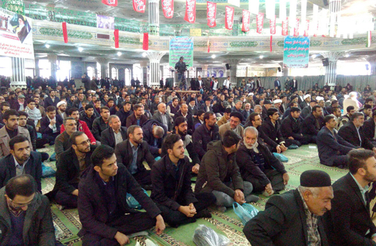 تجمع خودجوش مردمی اعلام انزجار از آشوبگران + تصاویر