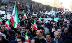 آغاز راهپیمایی مردم ولایتمدار همدان در محکومیت اغتشاشات اخیر