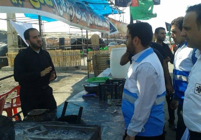 انجام ۵۷۰ مورد بازدید نظارتی کارشناسان بهداشت در ایام اربعین