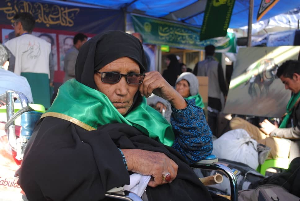 نمایی از حرکت زائران افغانستانی به مشهد + تصاویر