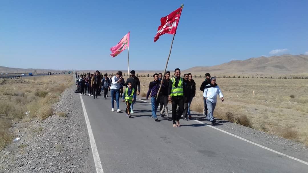 نمایی از حرکت زائران افغانستانی به مشهد + تصاویر