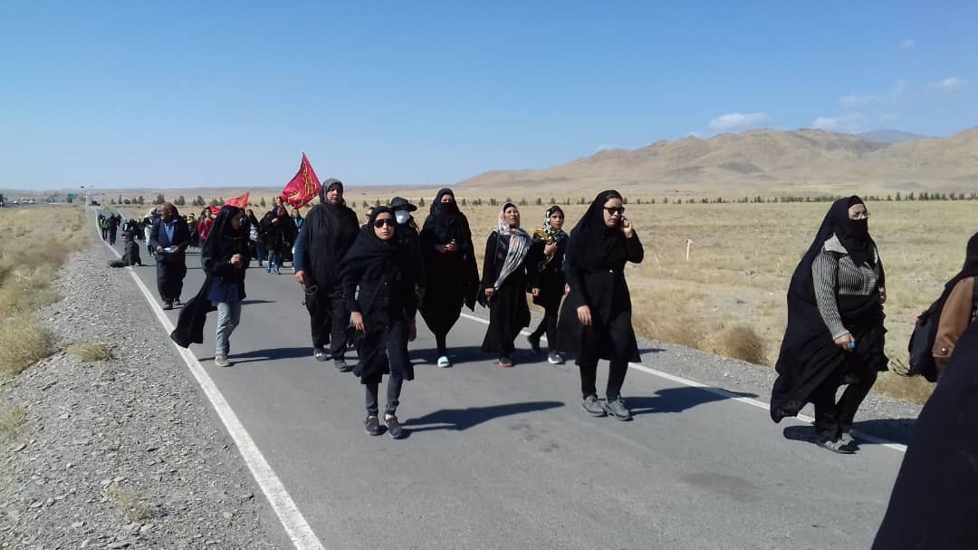 نمایی از حرکت زائران افغانستانی به مشهد + تصاویر
