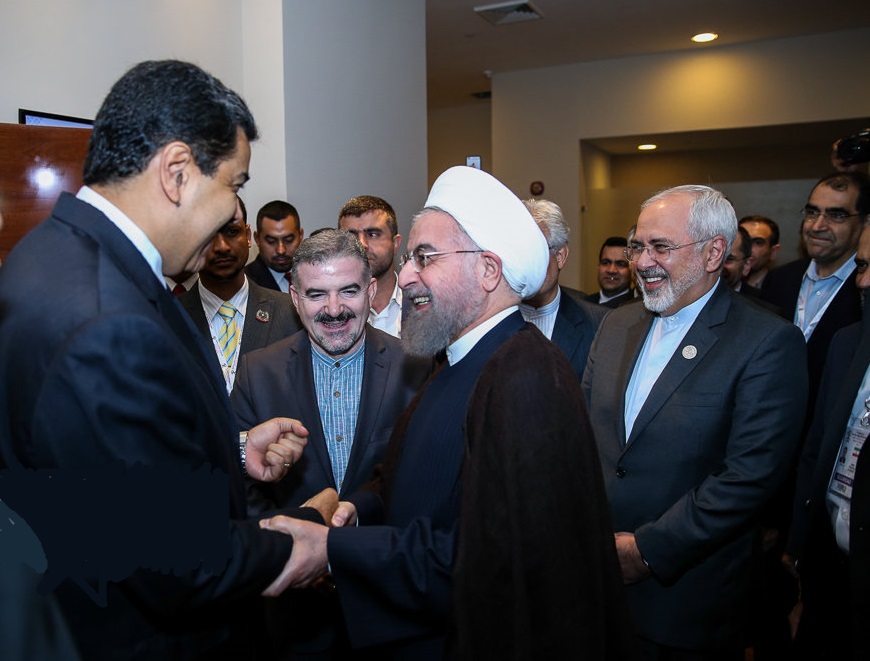 روحانی با رئیس&zwnj;جمهور ونزوئلا دیدار کرد