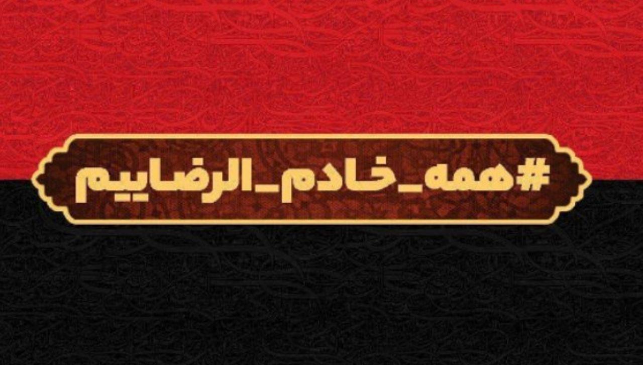 #همه_خادم_الرضاییم/ اربعینمان با خادمی شما تکمیل می‌شود آقا جان +تصاویر