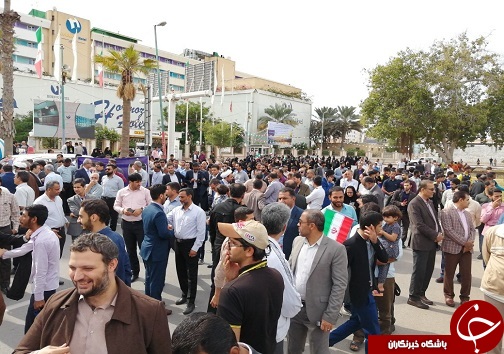 راهپیمایی دفاع از امنیت کشور در بندرعباس + عکس