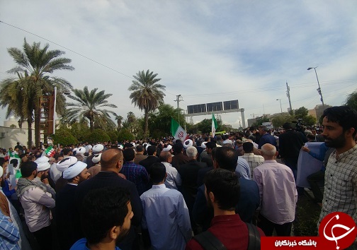 راهپیمایی دفاع از امنیت کشور در بندرعباس + عکس