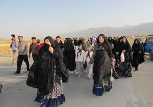 برگزاری همایش پیاده روی در یاسوج