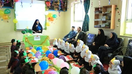 برگزاری جشن قرآن آموزی کلاس اولی ها