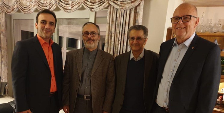 نشست مشترک سفیر ایران در کپنهاگ با روسای فدراسیون&zwnj;های کبدی ایران و دانمارک