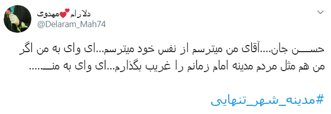 یا بن الزهرا هزار کتاب برای شرح تنهایی&zwnj;ات کافی نیست + تصاویر