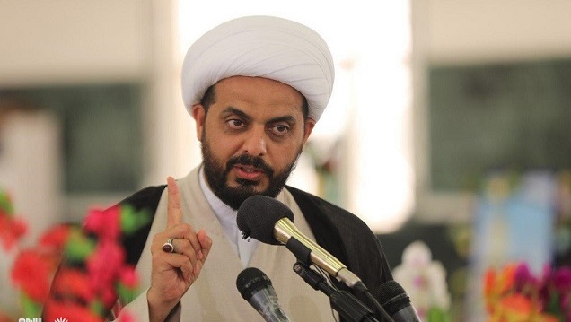 شیخ قیس الخزعلی: خون شهدا و قربانیان در عراق به گردن آمریکا و اسرائیل است