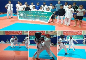 پایان مسابقات رزم آوران نوجوانان لردگان