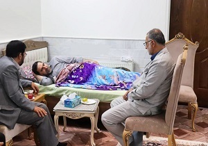 زاکانی از نماینده مردم قم در مجلس شورای اسلامی عیادت کرد