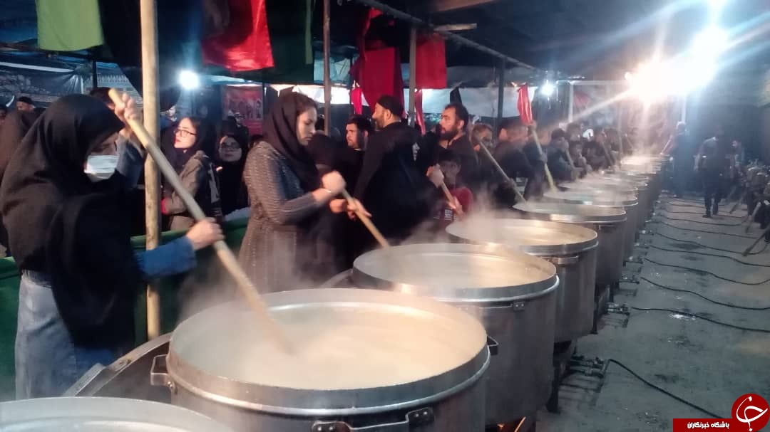 طبخ بیش از بیست دیگ حلیم در کرج