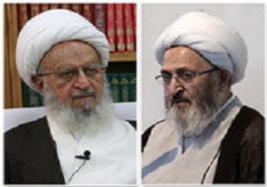 مراسم عزاداری در دفاتر آیات سبحانی و مکارم شیرازی برپا می‌شود