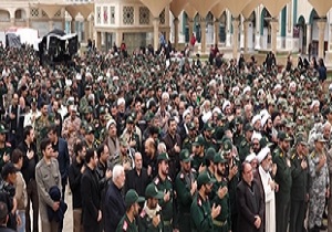 اجتماع بزرگ نیرو‌های مسلح در قم