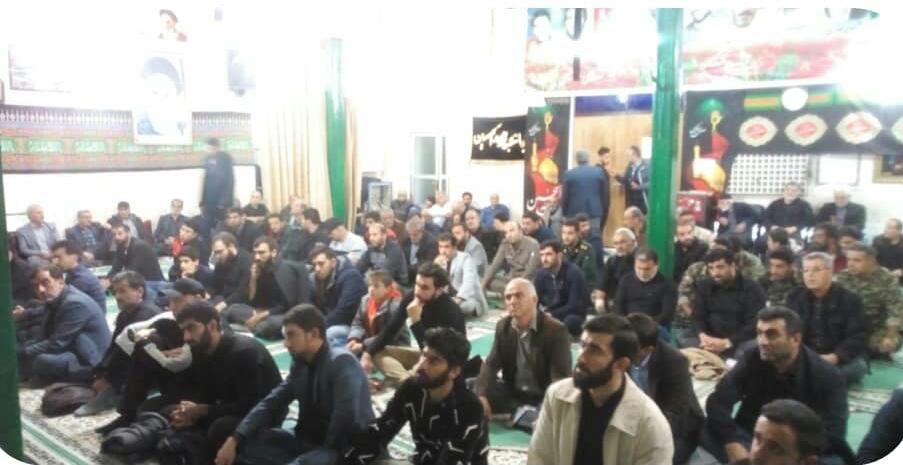 بیست و سومین یادواره ١٢ شهید والا مقام روستای تکیه سپهسالار