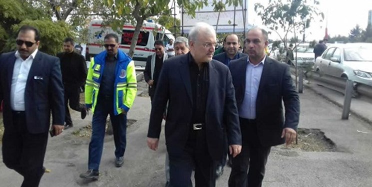 وزیر بهداشت از موکب&zwnj;های خدمت&zwnj;رسانی به زائران پیاده امام رضا (ع) بازدید کرد