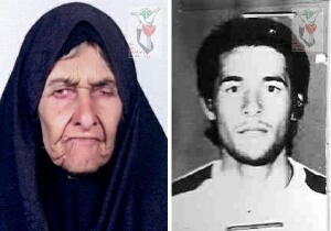 مادر شهید خدادادی به فرزندشهیدش پیوست
