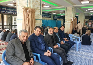مراسم یادبود زائران میبدی پیاده روی اربعین برگزار شد