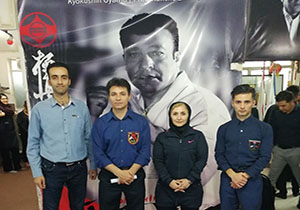 رزمی کار مهابادی مدرس دوره ارتقا و استاژ داوری کیوکوشین کاراته اویاما
