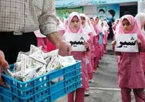 آیا شیر رایگان به دست دانش آموزان قزوینی می‌رسد؟