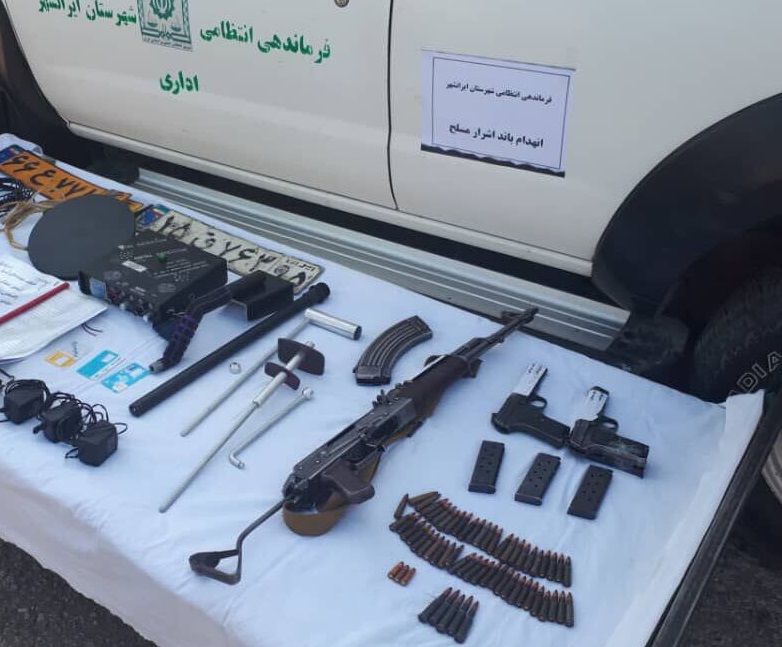 اعضای یک باند مسلح در ایرانشهر دستگیر شدند