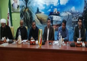 جلسه هماهنگی مراسم راهپیمایی ۱۳ آبان در بندر ماهشهر برگزار شد