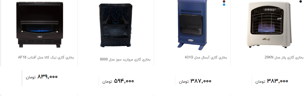برای خرید بخاری گازی چقدر هزینه کنیم؟+ قیمت
