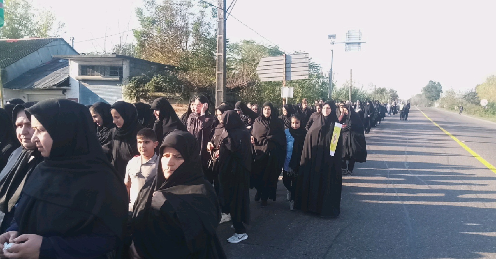 سفر کاروان پیاده از کوچصفهان تا آستانه اشرفیه