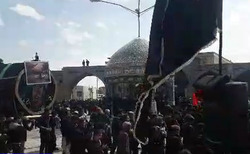 مراسم سنتی وداع با ماه محرم و صفر در &laquo;بافران&raquo; + فیلم