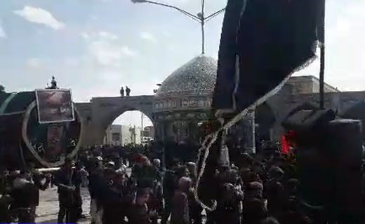 مراسم سنتی وداع با ماه محرم و صفر در «بافران» + فیلم