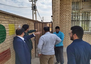 بازدید فرمانده سپاه دشت آزادگان از مدارس بستان