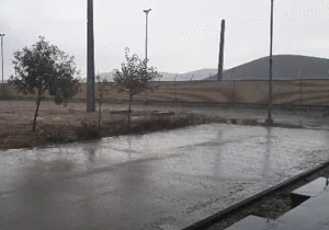 بارش باران در «کلاته» + فیلم