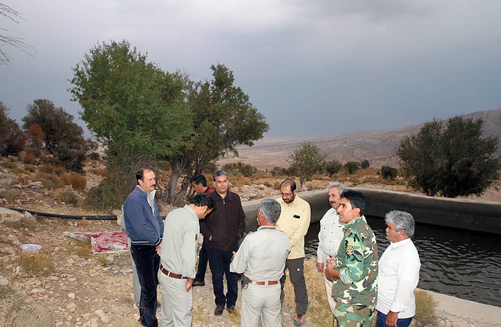 پایان سرشماری سایت گوزن زرد در ارسنجان