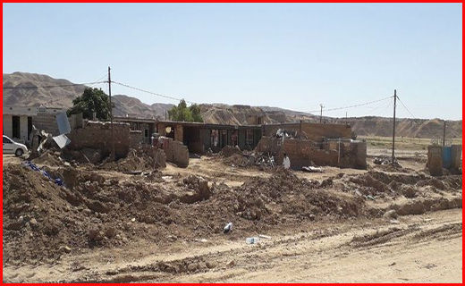 خطر تکرار سیل در جنوب لرستان/ روستا&zwnj;های پلدختر بدون حصار در برابر سیلاب + تصاویر