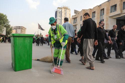 جمع آوری ۷.۵ تن زباله در چهار روز پایانی ماه صفر