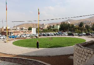 استاندارد سازی  محوطه بیمارستان امام خمینی مهاباد به کمک خیران