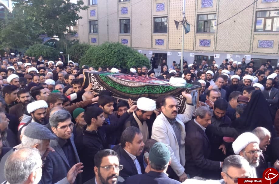 تشییع پیکر یاردیرین حوزه و انقلاب اراک