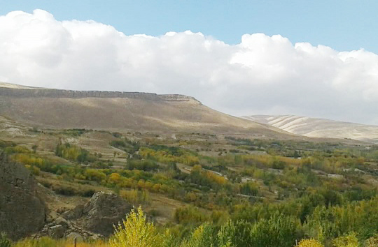 تصویری زیبا از پاییز شهر باباحیدر