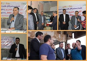 دیدار مدیر عامل خانه کتاب ایران با کتابفروشان خسارت دیده از سیل پلدختر