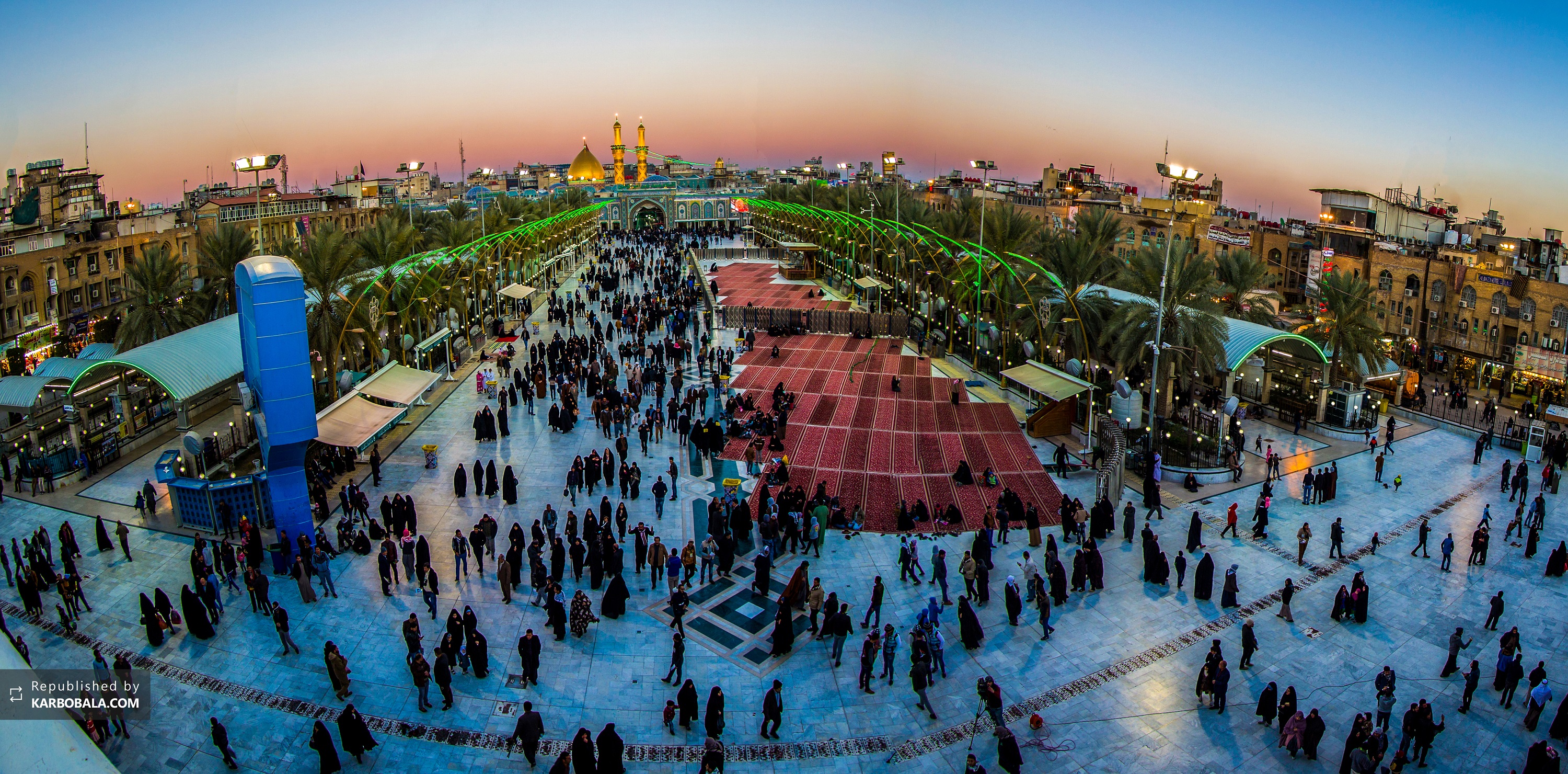 تصاویری دیدنی از کربلای معلی