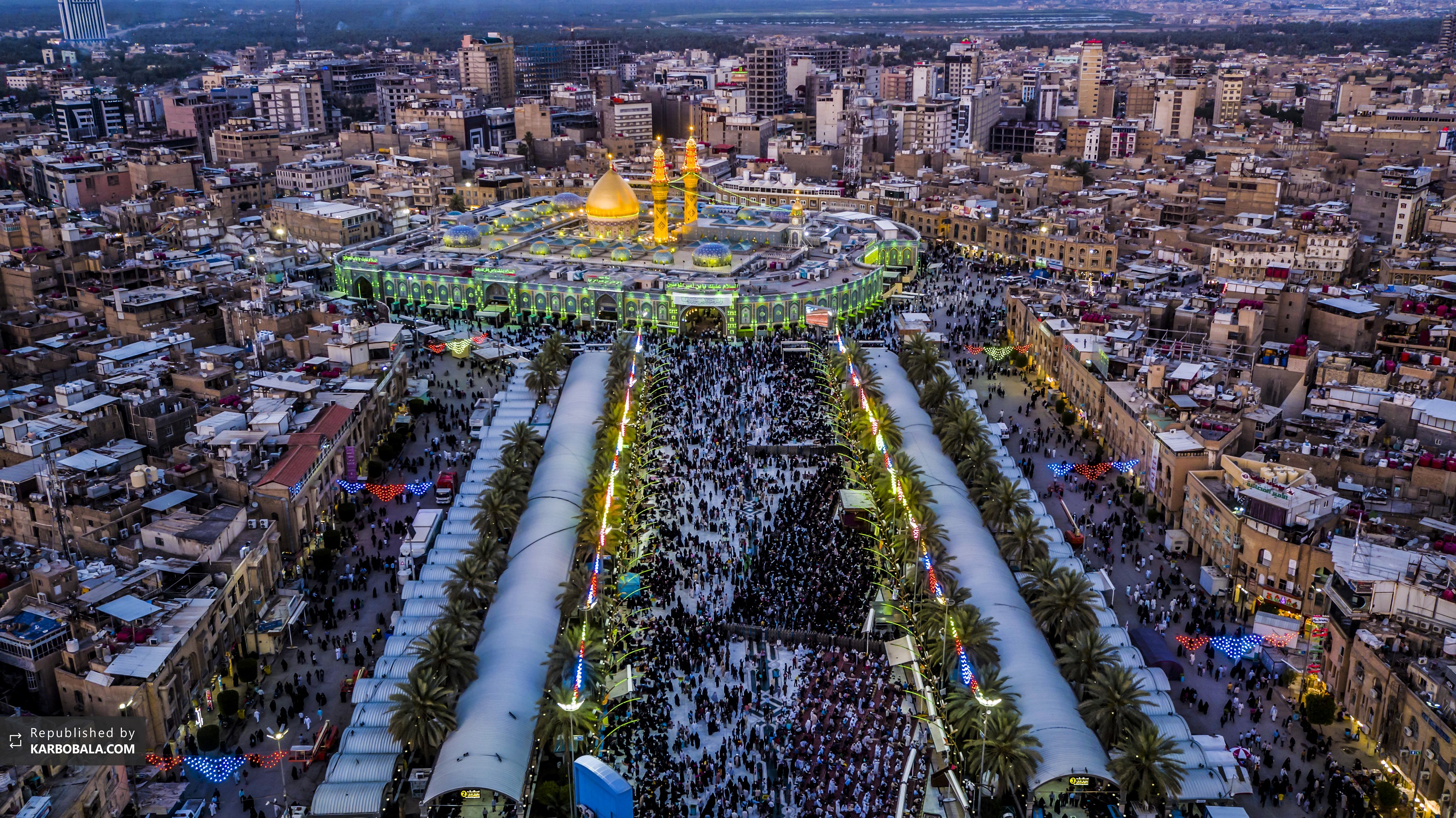 تصاویری دیدنی از کربلای معلی