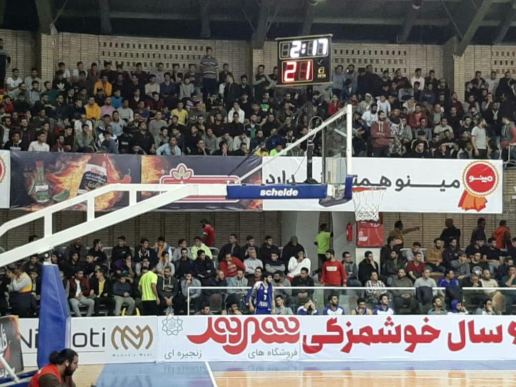 پیروزی بسکتبالیست&zwnj;های اکسون در شهرآورد پایتخت