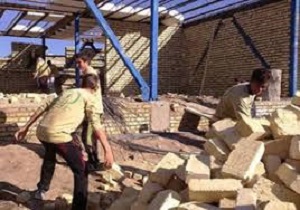 افتتاح یک باب خانه محروم در روستای گورجق بخش کاغذکنان میانه